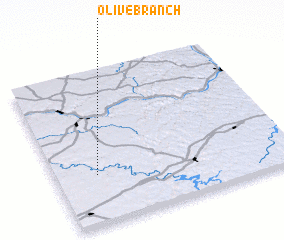 3d view of Olive Branch