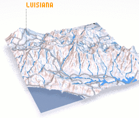 3d view of Luisiana