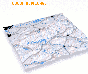 3d view of Colonial Village