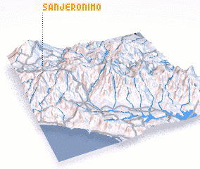 3d view of San Jerónimo