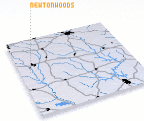 3d view of Newton Woods