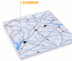 3d view of Loch Arbor