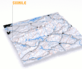 3d view of Sixmile