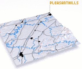 3d view of Pleasant Hills