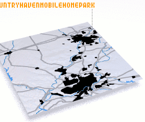 3d view of Country Haven Mobile Home Park