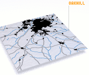 3d view of Oak Hill