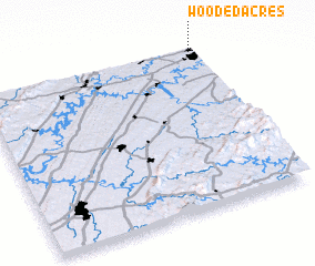 3d view of Wooded Acres