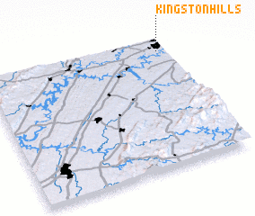 3d view of Kingston Hills