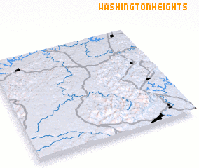 3d view of Washington Heights