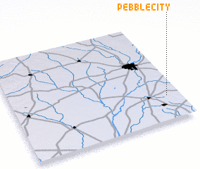 3d view of Pebble City