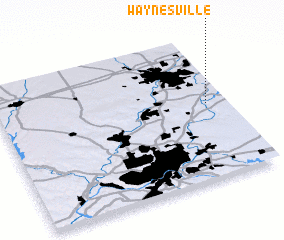 3d view of Waynesville