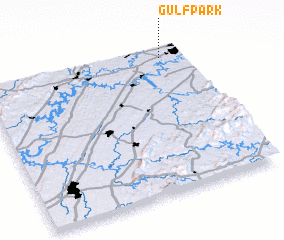 3d view of Gulf Park