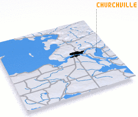 3d view of Churchville