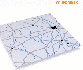 3d view of Four Points