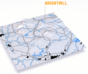 3d view of Wright Mill