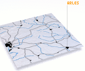 3d view of Arles