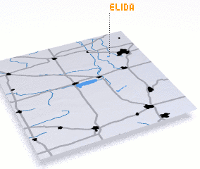 3d view of Elida