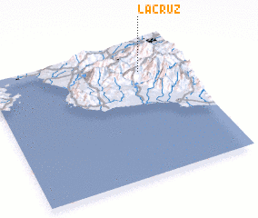 3d view of La Cruz