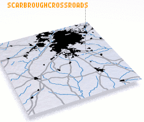 3d view of Scarbrough Cross Roads