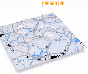 3d view of Morganton