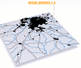 3d view of Highland Mills