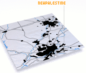 3d view of New Palestine