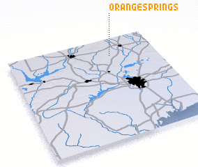 3d view of Orange Springs