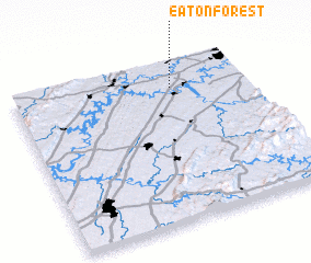 3d view of Eaton Forest