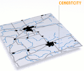 3d view of Cement City