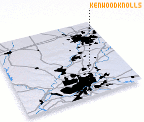 3d view of Kenwood Knolls