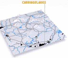 3d view of Carriage Lakes