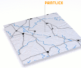 3d view of Paint Lick