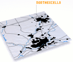 3d view of North Excello