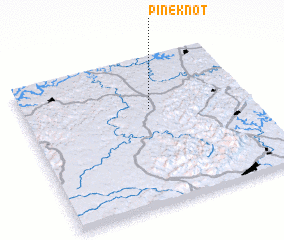 3d view of Pine Knot