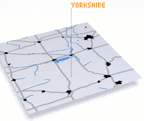 3d view of Yorkshire