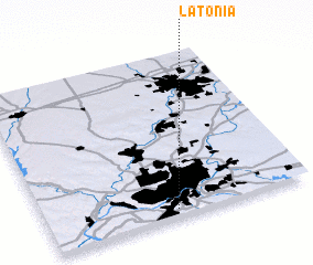 3d view of Latonia