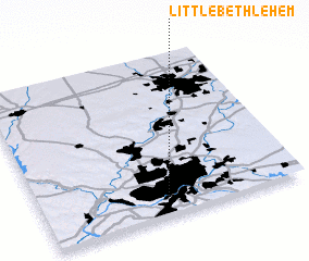 3d view of Little Bethlehem