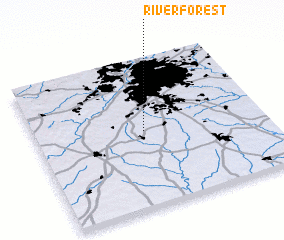 3d view of River Forest