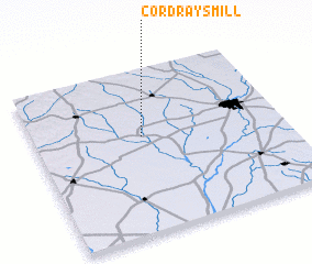 3d view of Cordrays Mill