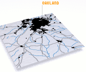 3d view of Oakland