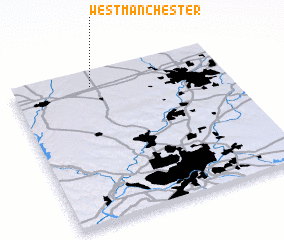 3d view of West Manchester