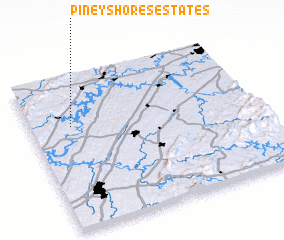 3d view of Piney Shores Estates