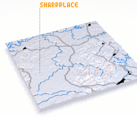 3d view of Sharp Place