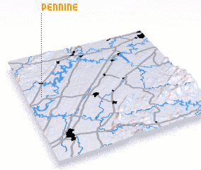 3d view of Pennine