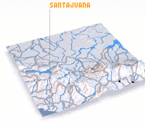 3d view of Santa Juana