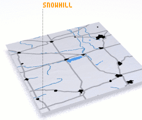 3d view of Snow Hill