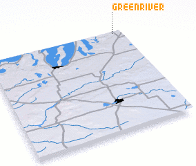 3d view of Green River