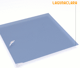 3d view of Laguna Clara