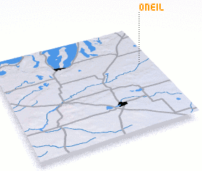 3d view of O\