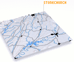 3d view of Stone Church